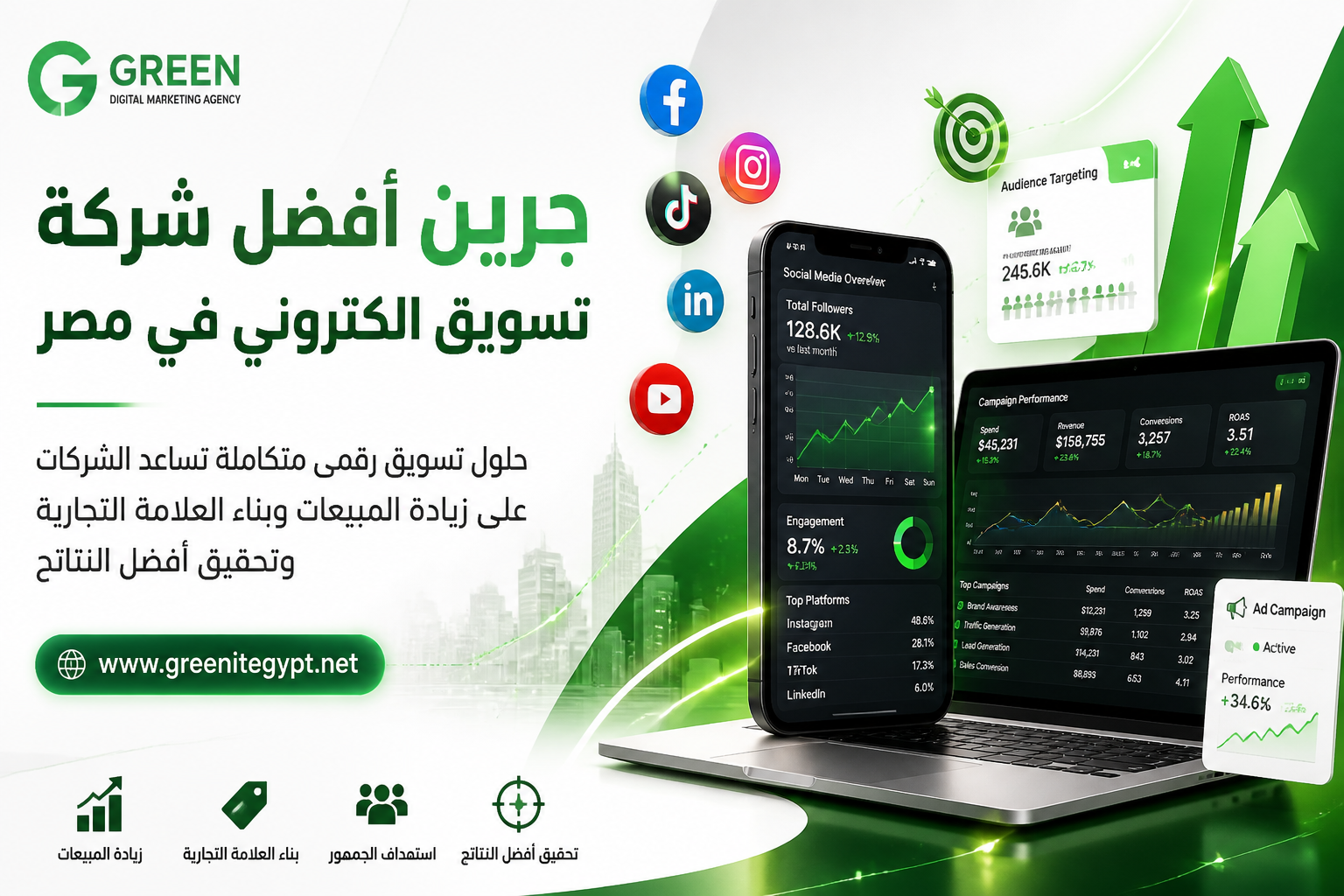 جرين أفضل شركة تسويق إلكتروني في مصر